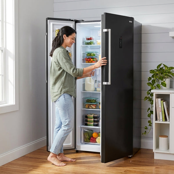 Upright Convertible Freezer Refrigerator Designed for Versatile Storage, 14 Cu Ft Capacity, Frost Free, Garage Ready