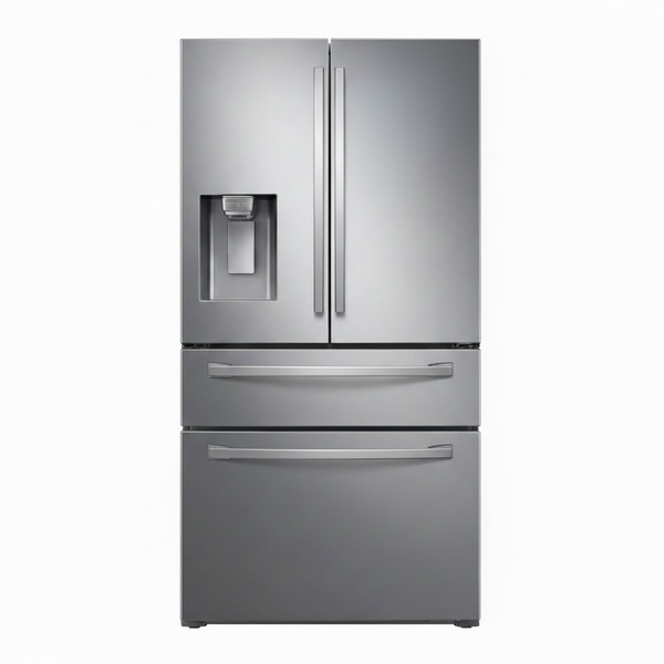 28 Cu. Ft. 4-Door French Door Smart Refrigerator with Flexzone Drawer, Stainless Steel, RF28R7201SR/AA