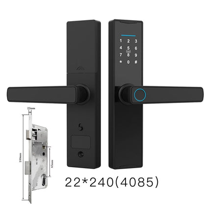 Smart Door Lock Digital Electronic Lock Smart Home Wooden Door Lock Biometric Fingerprint ,Easy to Install