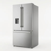 French Door Refrigerator Designed for Modern Kitchens, 22.4 Cu Ft, Water Dispenser, Counter Depth — Studio Shot