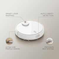 Robot Vacuum UR3 White — infographic