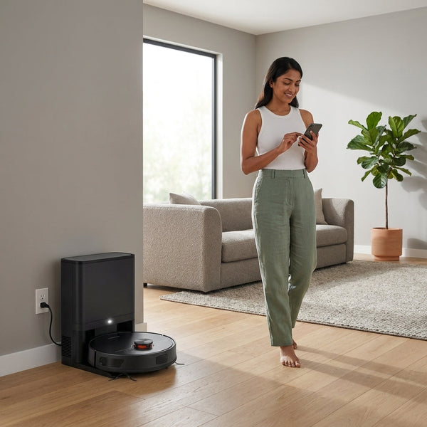 Robot Vacuum Designed for Smart Home Cleaning, App Control, Carpet Adjustment, Obstacle Avoidance