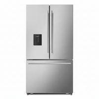 French Door Refrigerator Designed for Modern Kitchens, 22.4 Cu Ft, Water Dispenser, Counter Depth